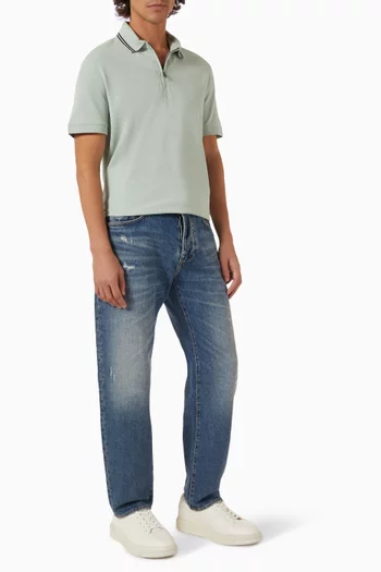 Marina Zip Polo Shirt