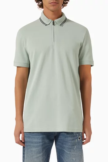 Marina Zip Polo Shirt
