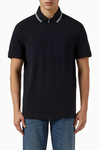 Marina Zip Polo Shirt