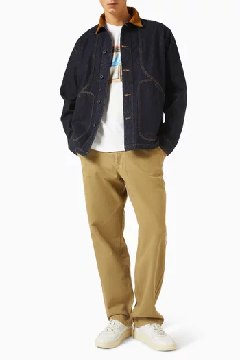 Berry Overshirt in Canvas Twill
