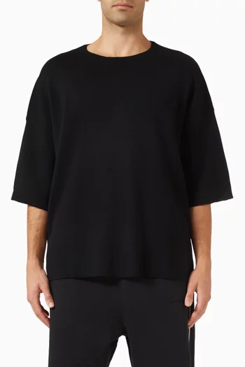 Merino Short-sleeve Sweater