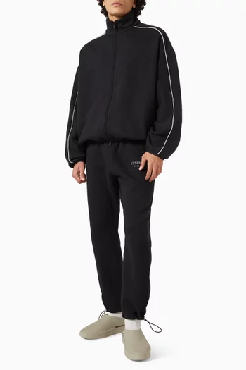 Modern Fit Track Jacket in Fleece
