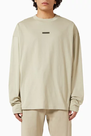Logo T-shirt in Cotton-jersey