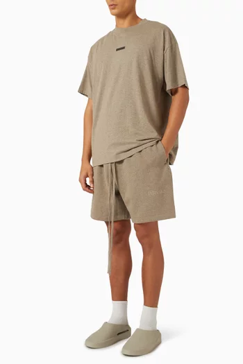 Soccer Shorts in Cotton-fleece