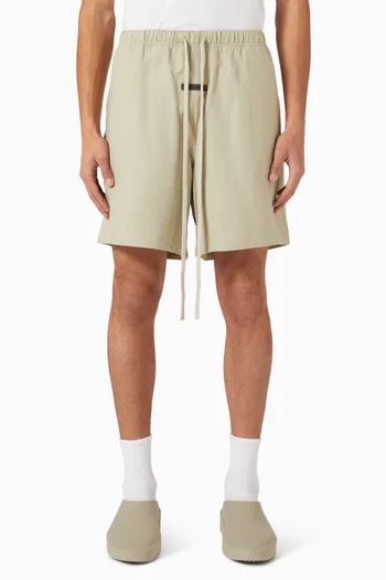Soccer Shorts in Oxford Cotton