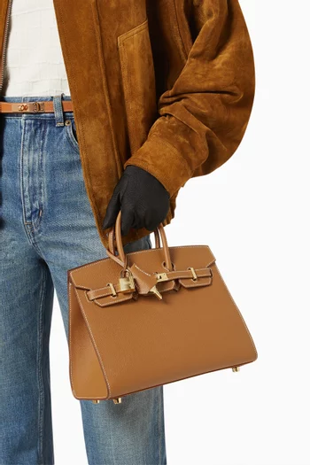 Unused Birkin 25 Sellier in Epsom Leather