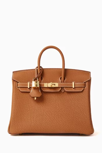 Unused Birkin 25 in Togo Leather