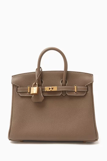 Unused Birkin 25 in Togo Leather