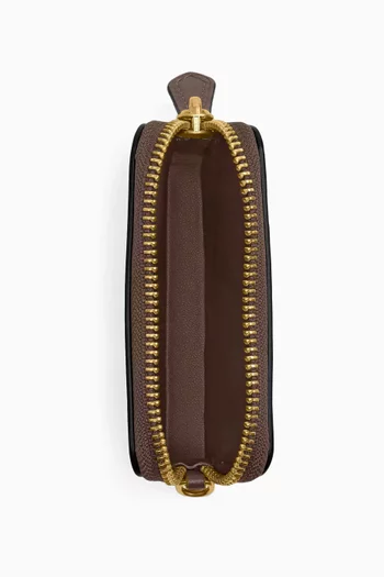 Essential Chain Card Case in Leather