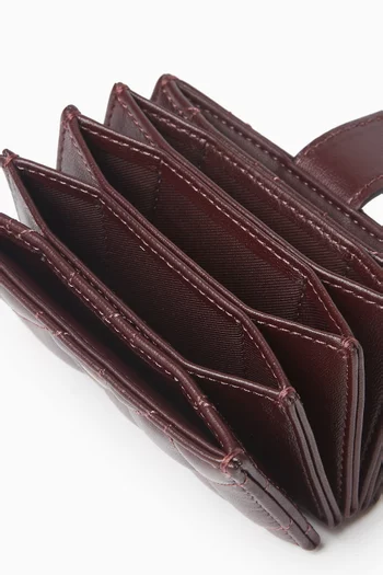 Essential Multi Card Holder in Quilted Nappa Leather