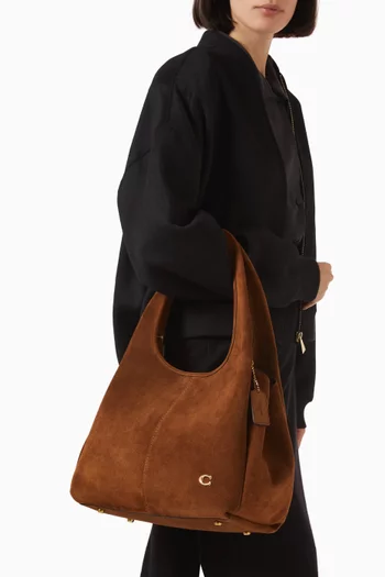 Lana Shoulder Bag in Suede