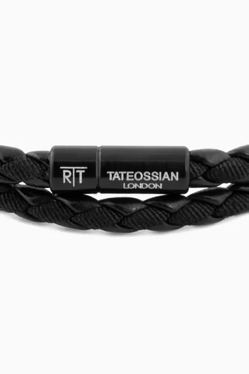 Chelsea Double-wrap Bracelet in Leather