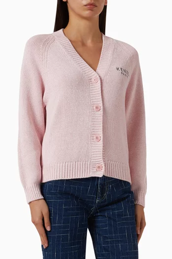 Boke Flower Cardigan in Cotton-wool