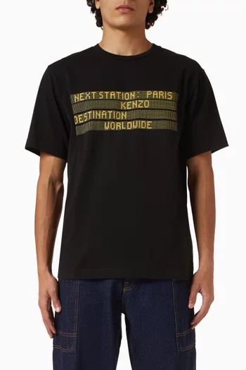 Logo T-shirt in Cotton Jersey