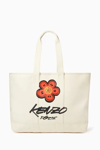 Large Utility Tote Bag in Canvas