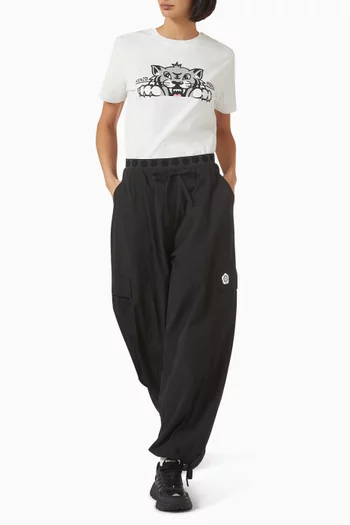 Happy Tiger T-shirt in Cotton