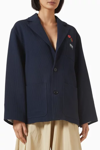 Archive Bouquet Workwear Jacket in Cotton