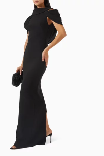Riva Gown in Crepe