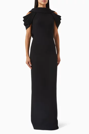 Riva Gown in Crepe