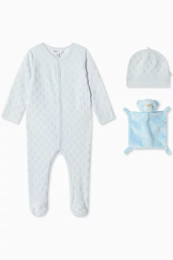 3-piece Gift Set in Cotton-blend