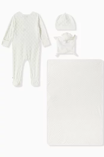 4-piece Gift Set in Cotton-blend
