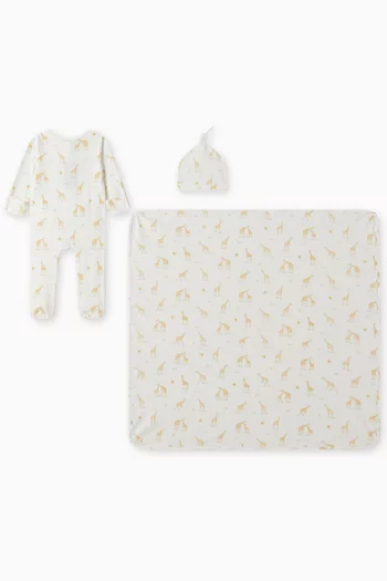 3-piece Gift Set in Organic Cotton