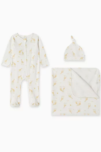 3-piece Gift Set in Organic Cotton
