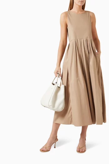 Moira Midi Dress in Cotton-blend