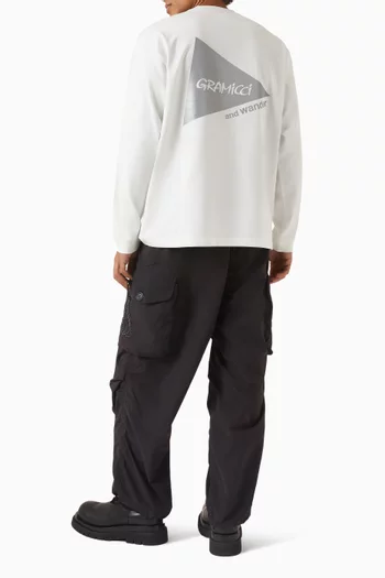 x GRAMICCI Printed T-shirt in Cotton-blend