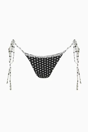 Nick Ruffle Triangle Bikini Top