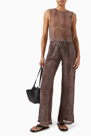 The Leisure Pants in Mesh