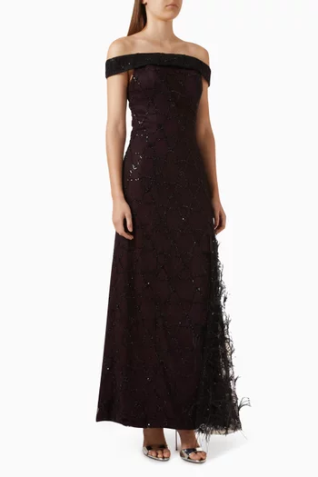 Amira Embellished Dress