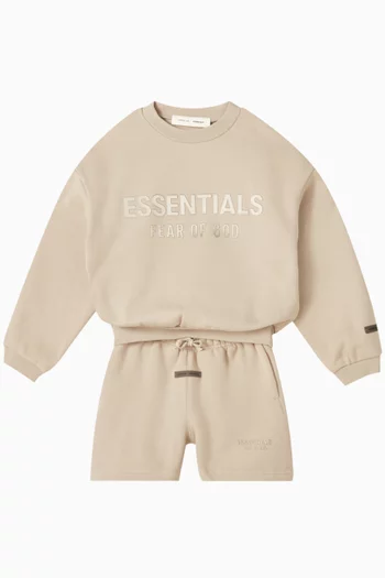 Soccer Shorts in Cotton-fleece