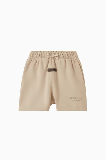Soccer Shorts in Cotton-fleece