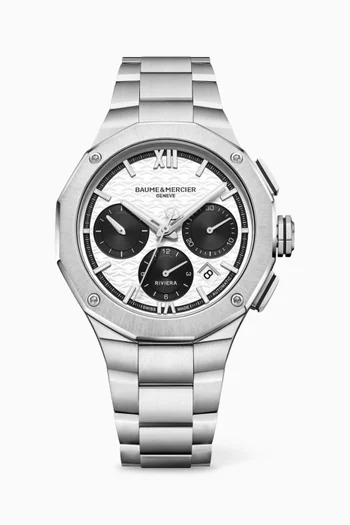 Riviera Automatic Steel Watch, 41mm