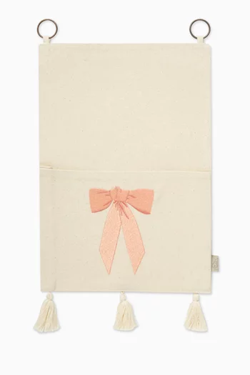 Augusta Wall Pocket in Organic Cotton