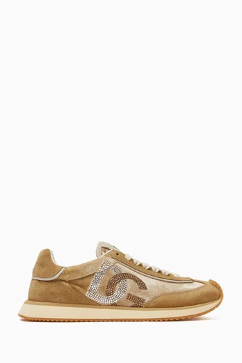 Aria Sneakers in Velvet