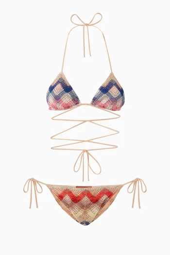 Wrap-around Bikini Set