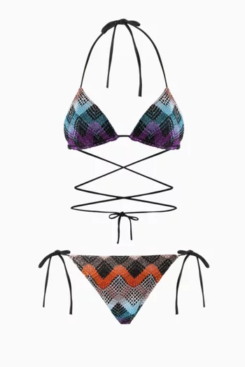 Wrap-around Bikini Set
