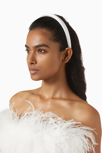 Tiana Headband in Silk-satin