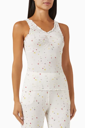Lettuce Edge Cami Top in Jersey