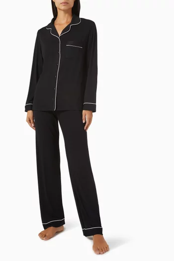 Pyjama Set in Stretch Modal-jersey