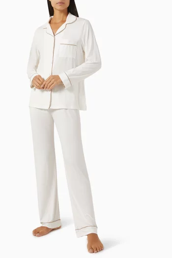 Pyjama Set in Stretch Modal-jersey