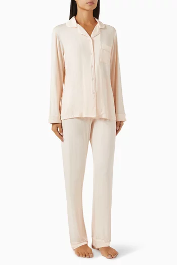 Pyjama Set in Stretch-jersey