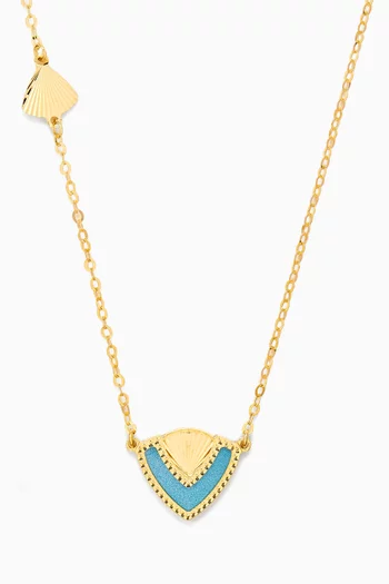 Amelia Cairo Necklace in 18kt Gold