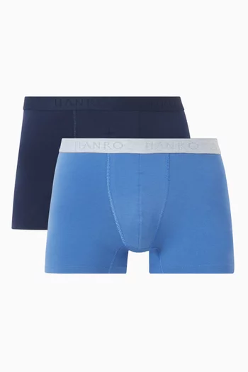 Essential Boxer Briefs in Cotton, Set of 2