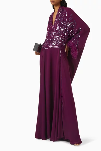 Mirrorwork-embellished Kaftan