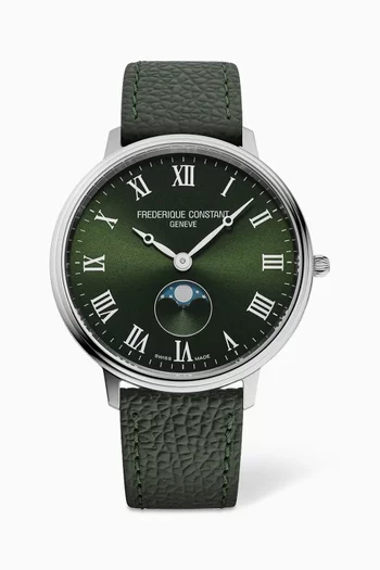 Classics Moonphase Quartz Watch, 39mm