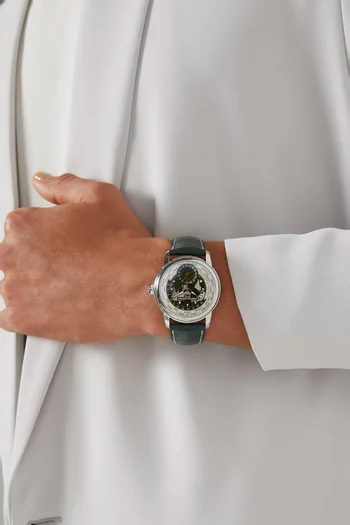 Classic Worldtimer Quartz Watch, 42mm