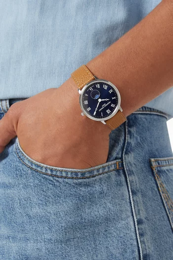 Classics Moonphase Quartz Watch, 39mm
